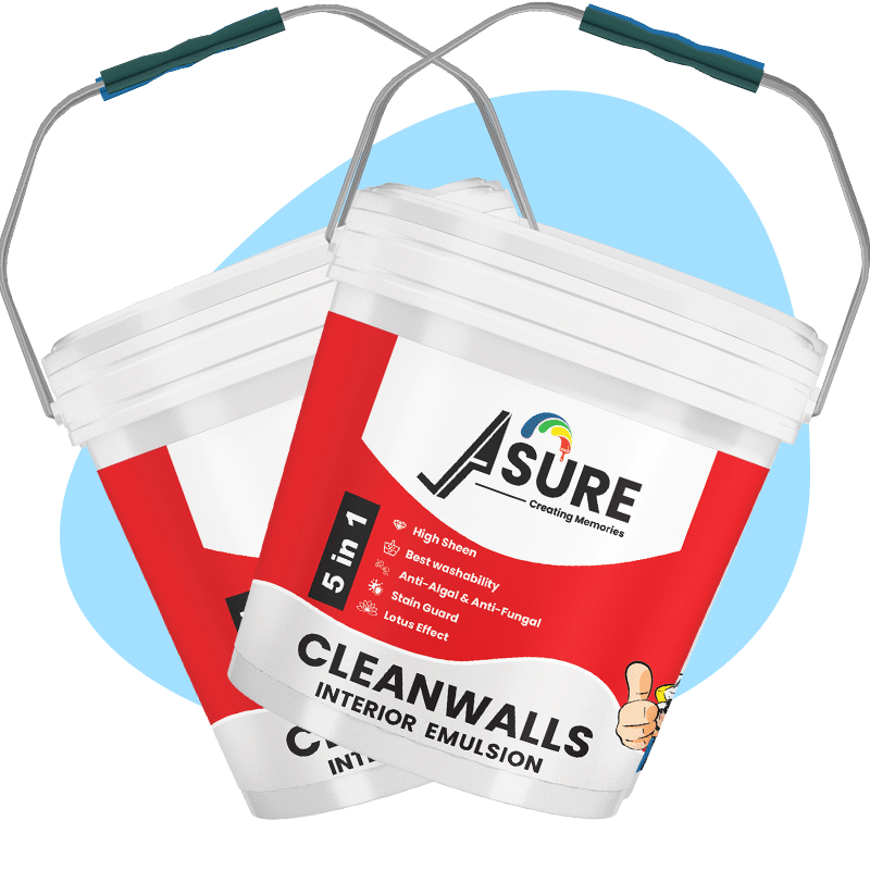 Asure Cleanwallz - Advanced cleaning solution for spotless and stain-resistant walls.